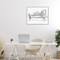 Stupell Industries Lounging Beast Cheetah Framed Giclee, design by Victoria Barnes